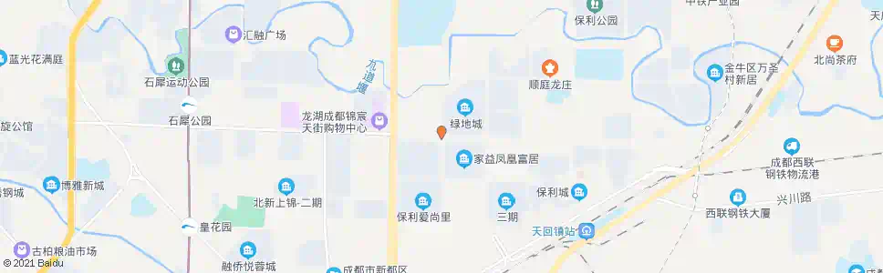 成都大天路利民路口_公交站地图_成都公交_妙搜公交查询2025