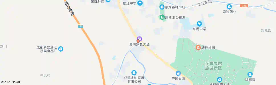 成都新犀路成彭路口_公交站地图_成都公交_妙搜公交查询2025
