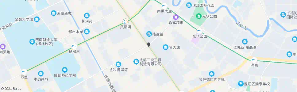 成都永兴路口_公交站地图_成都公交_妙搜公交查询2025