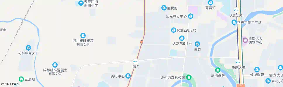 成都元景路剑南大道口_公交站地图_成都公交_妙搜公交查询2025