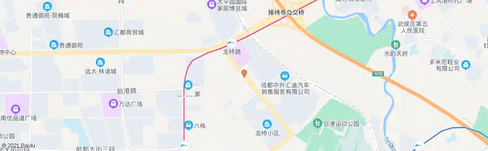 成都时代小镇_公交站地图_成都公交_妙搜公交查询2025
