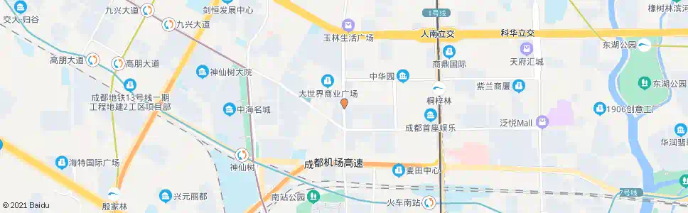 成都桐梓林小区_公交站地图_成都公交_妙搜公交查询2025