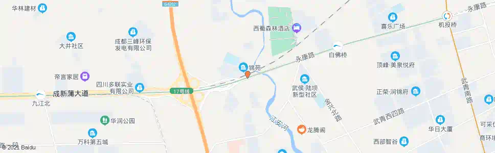 成都马家寺大市场_公交站地图_成都公交_妙搜公交查询2025