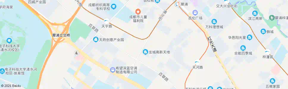 成都武侯大道双星大道口西_公交站地图_成都公交_妙搜公交查询2025