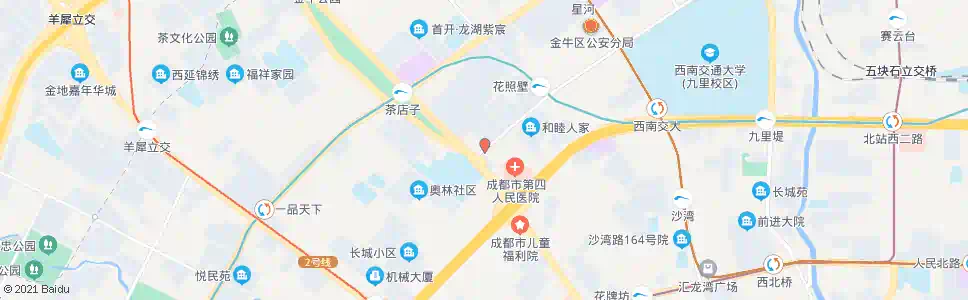 成都金房苑西路_公交站地图_成都公交_妙搜公交查询2025