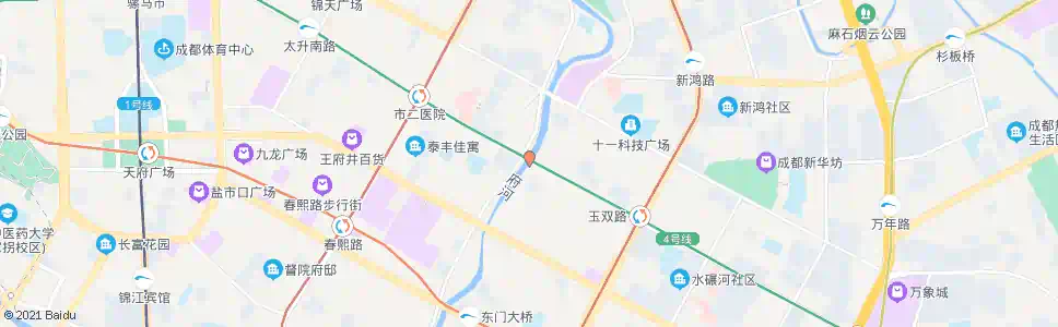 成都武成大街_公交站地图_成都公交_妙搜公交查询2025