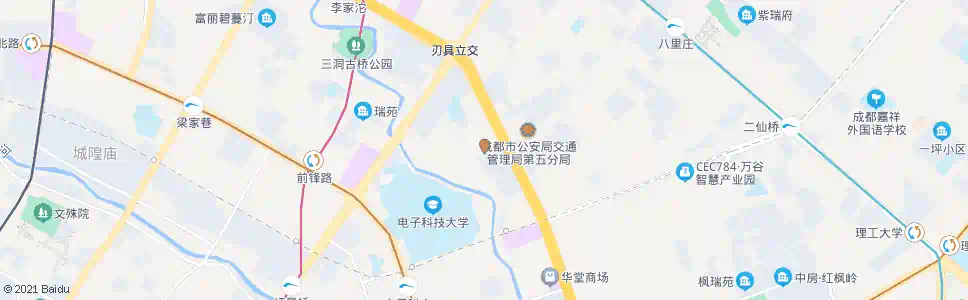 成都踏水桥北街_公交站地图_成都公交_妙搜公交查询2025
