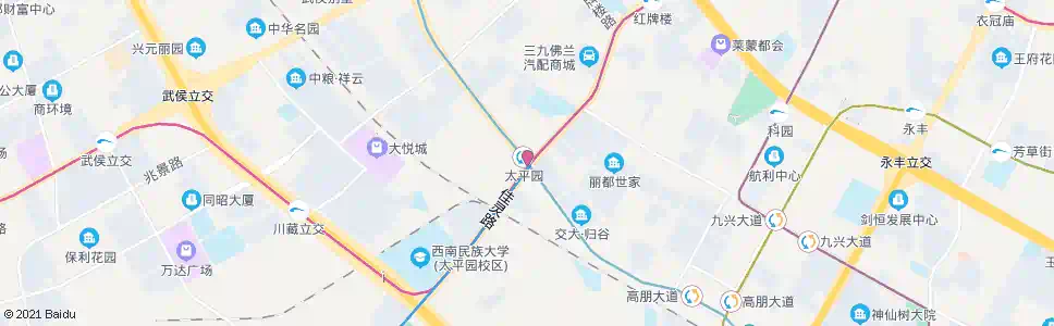 成都太平_公交站地图_成都公交_妙搜公交查询2025