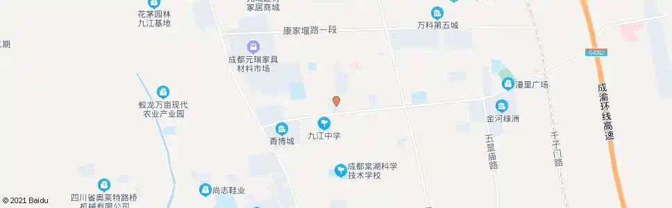 成都九江镇_公交站地图_成都公交_妙搜公交查询2025