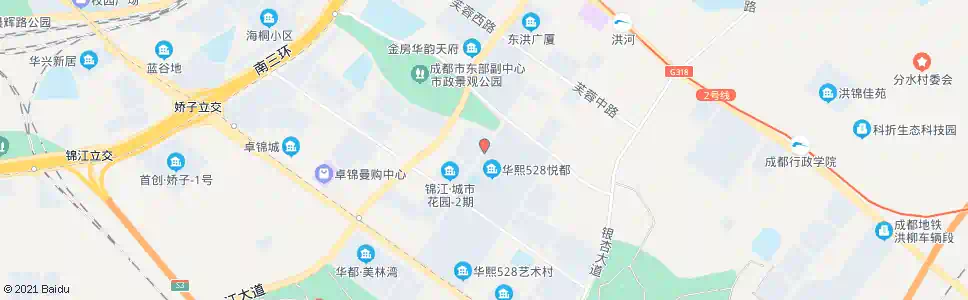 成都锦江城市花园_公交站地图_成都公交_妙搜公交查询2025