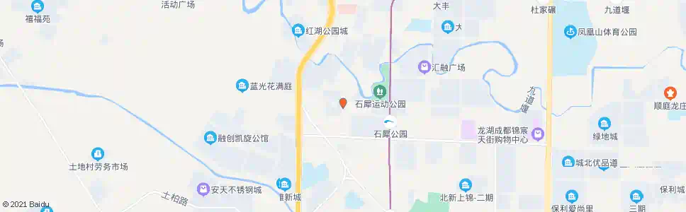 成都三元大道中_公交站地图_成都公交_妙搜公交查询2025