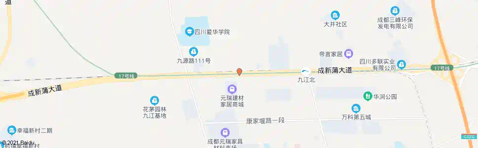 成都元瑞国际家居商城_公交站地图_成都公交_妙搜公交查询2025