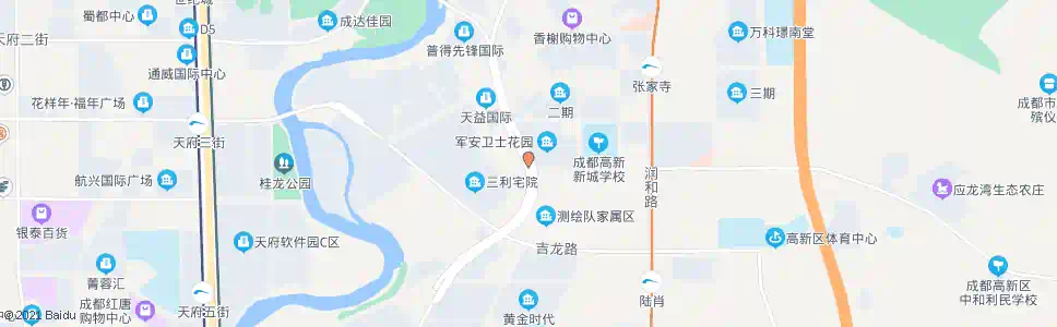 成都黄土场_公交站地图_成都公交_妙搜公交查询2025