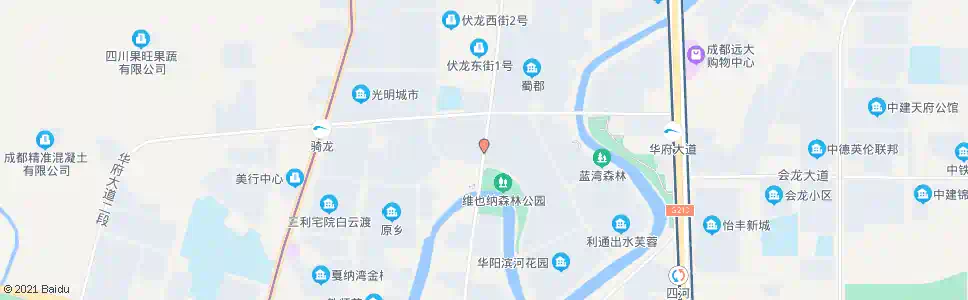成都益州大道滨河路口_公交站地图_成都公交_妙搜公交查询2025