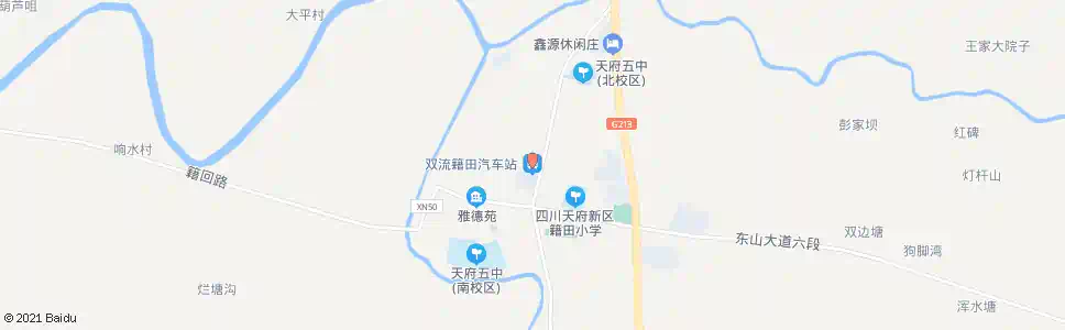 成都籍田客运站_公交站地图_成都公交_妙搜公交查询2025