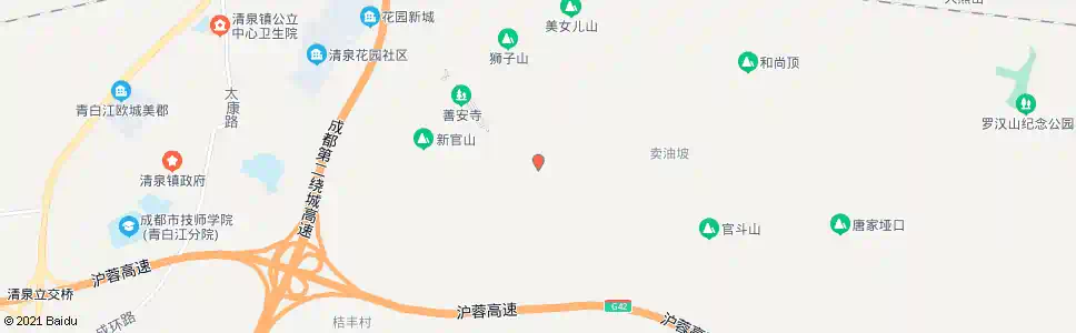 成都清人路口_公交站地图_成都公交_妙搜公交查询2025