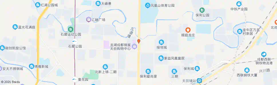 成都大天路口_公交站地图_成都公交_妙搜公交查询2025