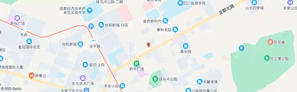 成都景华苑_公交站地图_成都公交_妙搜公交查询2025