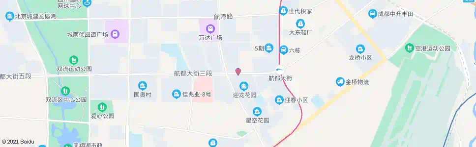 成都迎龙小区北门_公交站地图_成都公交_妙搜公交查询2025