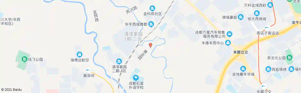 成都黄金路_公交站地图_成都公交_妙搜公交查询2025