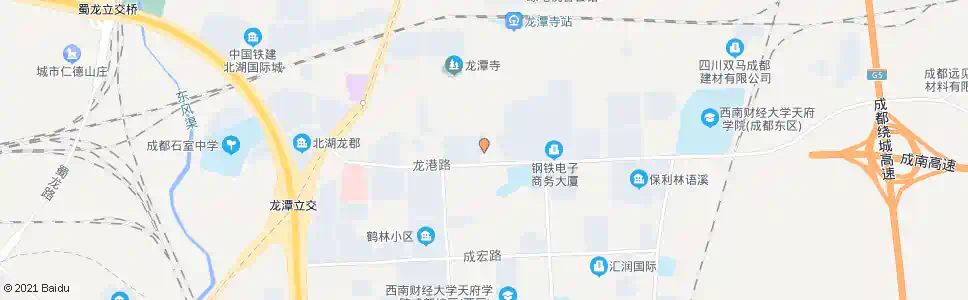 成都龙港路口_公交站地图_成都公交_妙搜公交查询2025