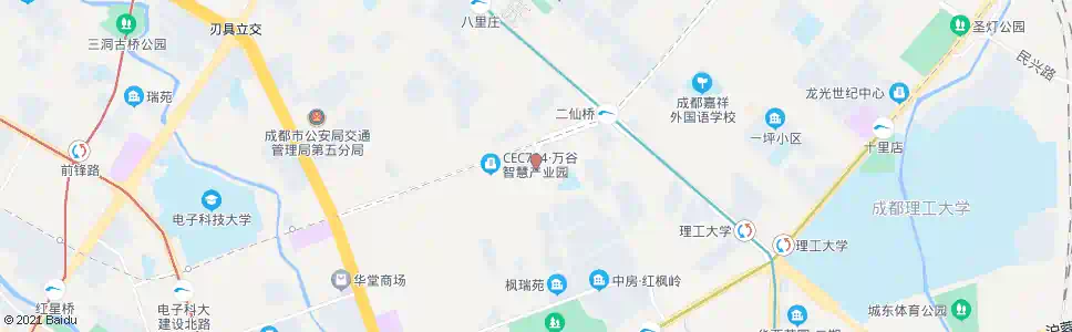 成都圣灯路北_公交站地图_成都公交_妙搜公交查询2025
