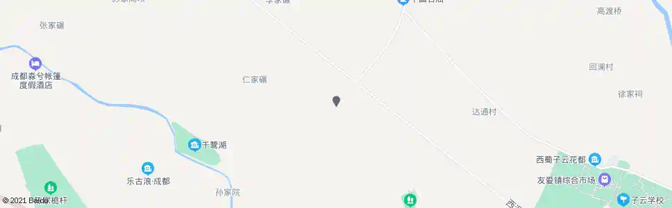 成都子云村十一组_公交站地图_成都公交_妙搜公交查询2025