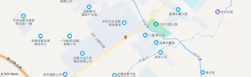 成都高原汽车(吉利)_公交站地图_成都公交_妙搜公交查询2025