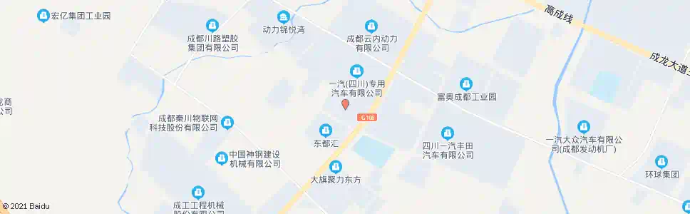 成都一汽富晟_公交站地图_成都公交_妙搜公交查询2025