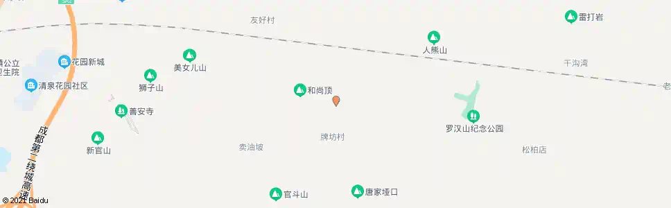 成都牌坊村四组_公交站地图_成都公交_妙搜公交查询2025