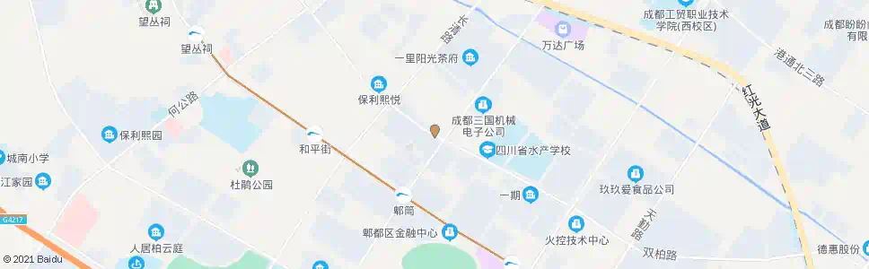 成都时代花城_公交站地图_成都公交_妙搜公交查询2025