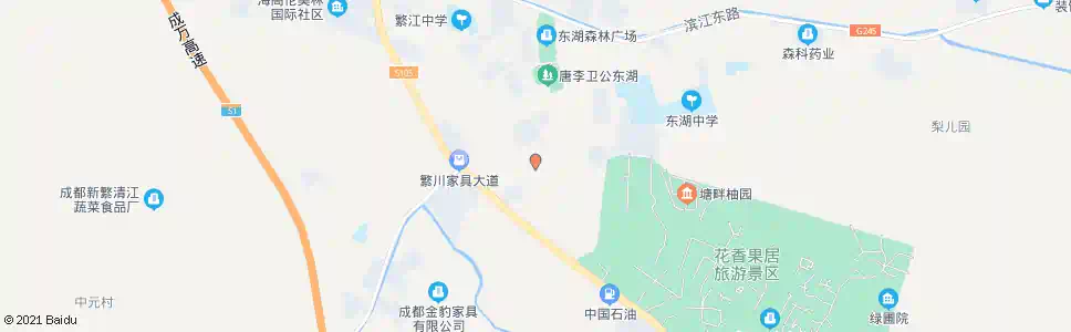 成都白鹤街_公交站地图_成都公交_妙搜公交查询2025