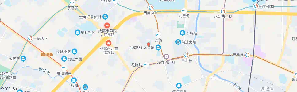 成都光荣北路_公交站地图_成都公交_妙搜公交查询2025