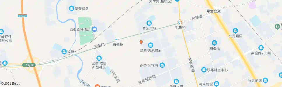 成都武兴五路_公交站地图_成都公交_妙搜公交查询2025