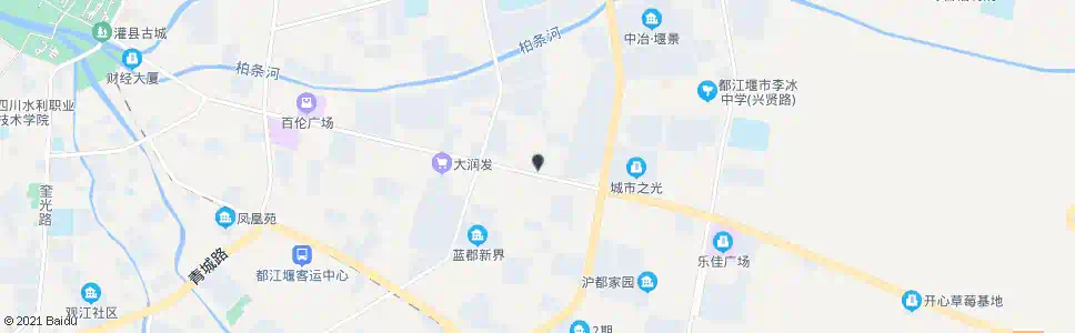 成都都江堰市法院_公交站地图_成都公交_妙搜公交查询2025