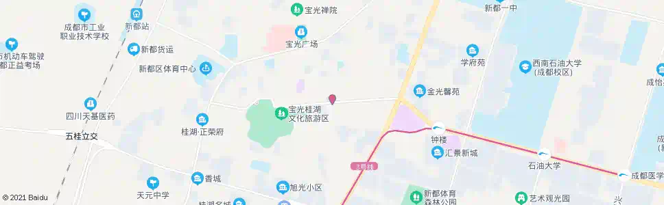 成都桂湖中路_公交站地图_成都公交_妙搜公交查询2025
