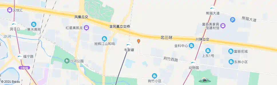 成都青冈北路_公交站地图_成都公交_妙搜公交查询2025
