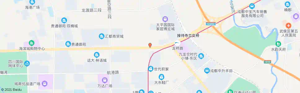 成都商都路口_公交站地图_成都公交_妙搜公交查询2025