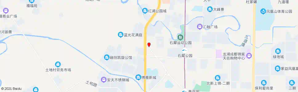 成都大丰第一小学_公交站地图_成都公交_妙搜公交查询2025