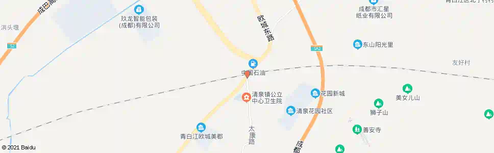 成都二里桥_公交站地图_成都公交_妙搜公交查询2025