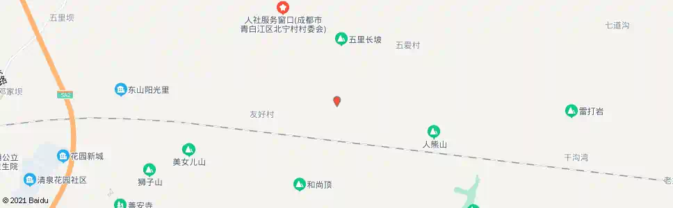成都友好村六组_公交站地图_成都公交_妙搜公交查询2025
