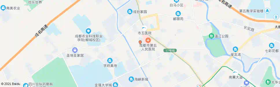 成都柳河路_公交站地图_成都公交_妙搜公交查询2025