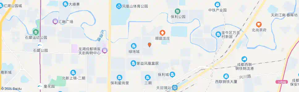 成都北延新居A区南大门_公交站地图_成都公交_妙搜公交查询2025