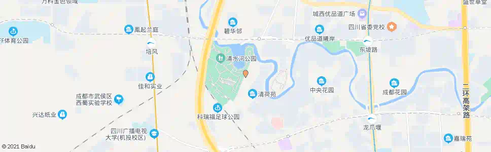 成都万寿桥路西_公交站地图_成都公交_妙搜公交查询2025