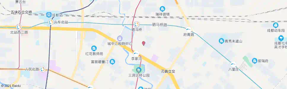 成都高车一路_公交站地图_成都公交_妙搜公交查询2025