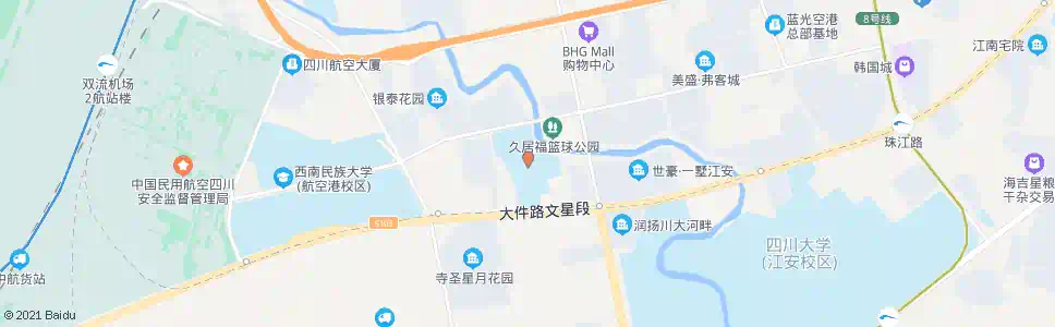 成都棠湖中学外语学校_公交站地图_成都公交_妙搜公交查询2025