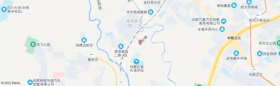 成都清水六组_公交站地图_成都公交_妙搜公交查询2025