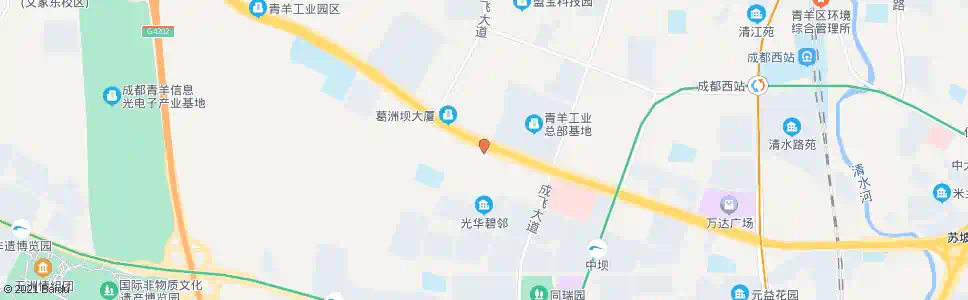 成都长治路口_公交站地图_成都公交_妙搜公交查询2025