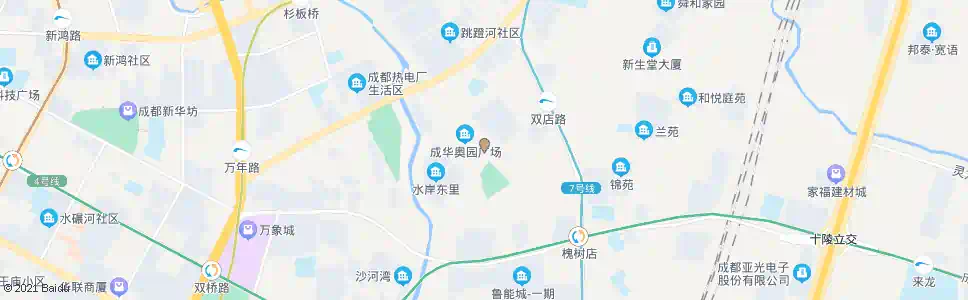 成都红桥社区_公交站地图_成都公交_妙搜公交查询2025