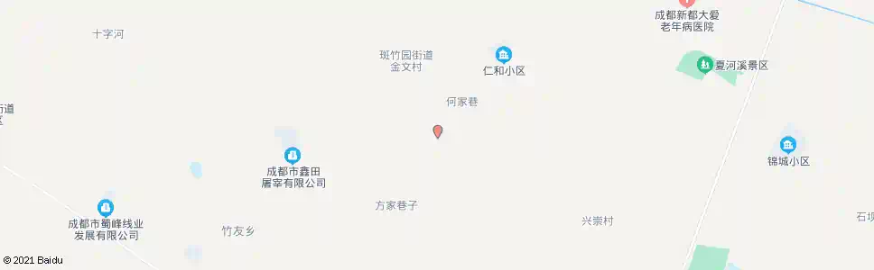 成都环河村_公交站地图_成都公交_妙搜公交查询2025